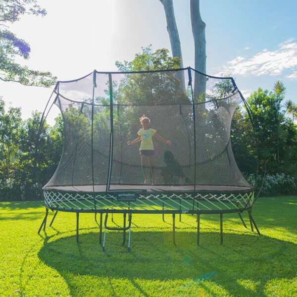 Springfree 8 x 13 Large Oval O92 Trampoline with Safety Enclosure Recreation Unlimited