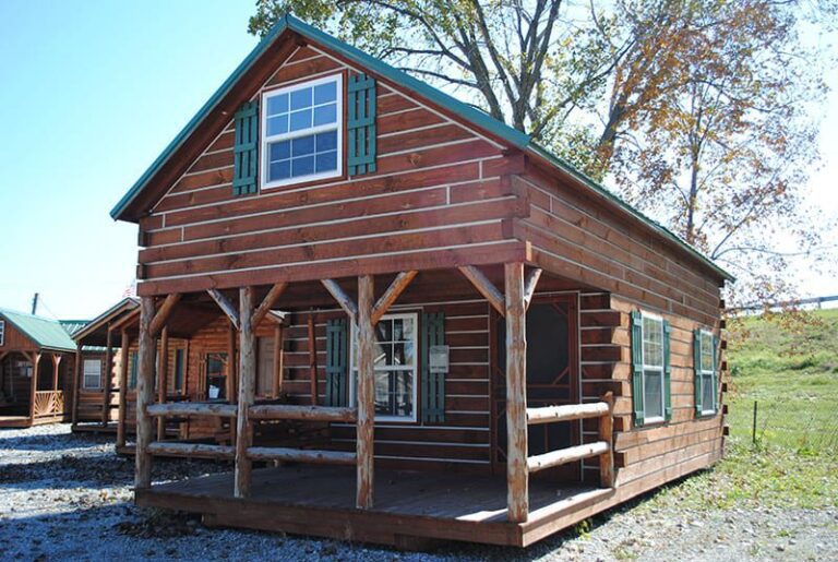 Single Story Log Cabin - Recreation Unlimited