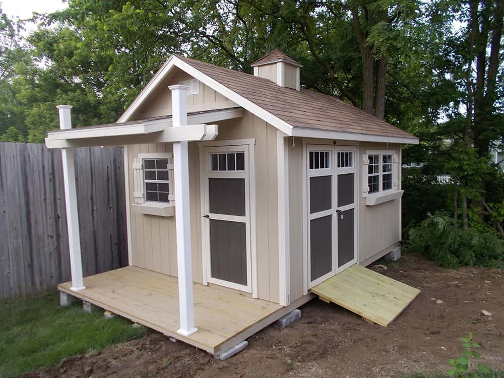 Garden Shed with Porch - Recreation Unlimited